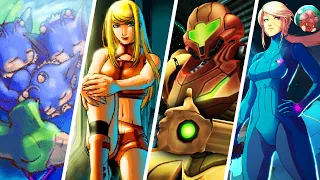 Evolution of Best/Secret Endings in Metroid Games (1986-2021)