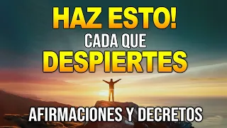 REPITE CADA MAÑANA ESTOS DECRETOS Y AFIRMACIONES POSITIVAS | ESCUCHA ESTO 21 DÍAS | COMENZAR EL DÍA