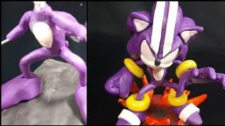 Como Hacer a Darkspine Sonic de plastilina | how to do| fig c art