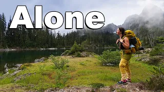 Solo Backpacking to the Loneliest Lake in Olympic National Park!