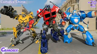 Transformers: Rise of The Beasts - Ending - Optimus, Bumblebee and Mirage (HD) - Final Fight Scene