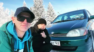 TOYOTA PLATZ НА 1NZ. Городской поджопник. Теперь за 400 тысяч!