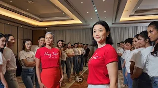 Pra-Karantina Puteri Indonesia 2024: Kelas Catwalk Kimmy Jayanti