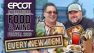 Hot Wings, Cool Pickle Shakes, & Grumpy Bloggers - Every New Item at EPCOT Food & Wine 2023