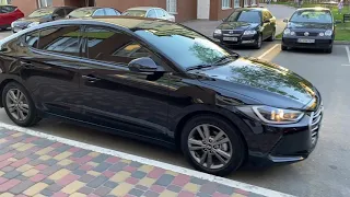 Hyundai Elantra Sel 2018 Black 2.0L