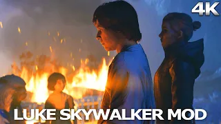 STAR WARS: JEDI SURVIVOR All Cutscenes (LUKE SKYWALKER MOD) Full Game Movie 4K 60FPS Ultra HD