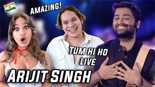THIS CROWD 🥺Waleska & Efra react to Arijit Singh - TUM HI HO LIVE at MTV India Tour