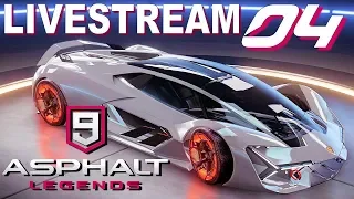 Asphalt 9 Legends - My Career / Multi Player - Live Stream Part 04 - HD 1080p PC Gameplay