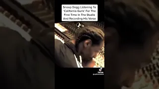 Snoop Dogg listening to “California Gurls” for the first time in the studio