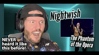 Nightwish REACTION - Nightwish THE PHANTOM OF THE OPERA Reaction - Never heard it like this before!