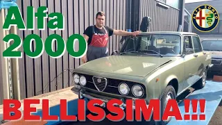 Una meravigliosa alfa 2000 totalmente conservata!! i miracoli esistono,chi cerca trova!