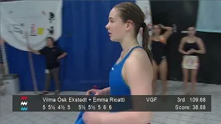 Girls A/B 3m Synchro - Eindhoven Diving Cup 2024