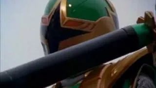 Power Rangers Ninja Storm - Cam's Green Samurai Ranger Debut ('The Samurai Journey' Episode)