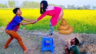 Top New Funniest Comedy😭Most Watch Viral Funny Video 2023 Episode 89 By @palligramtv11  #comedy