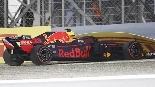 Max Verstappen's Qualifying Crash (360 Video) | 2018 Bahrain Grand Prix