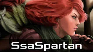 SsaSpartan — Windranger, Offlane (Nov 10, 2018) | Dota 2 patch 7.19 gameplay