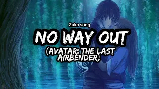 NO HAY SALIDA | No Way Out - Divide Music (Zuko Song)|Avatar The Last Airbender | Lyric/Sub Español.