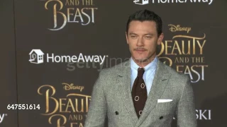 Luke Evans at the Premiere Of Disney's 'Beauty And The Beast'