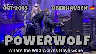 Powerwolf - Where the Wild Wolves Have Gone - Oberhausen Turbinenhalle 2018.10.27 4K LIVE