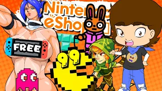 The BEST and WORST FREE Nintendo Switch Games - ConnerTheWaffle
