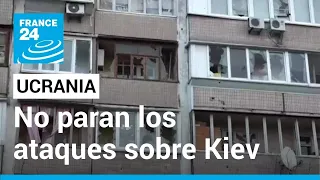 Ucrania: ataques de Rusia sobre Kiev completaron tres noches consecutivas • FRANCE 24 Español