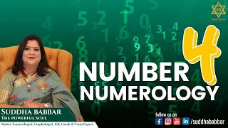 Hidden Secrets of People with Number-4 || Number-4 Numerology II Suddha Babbar