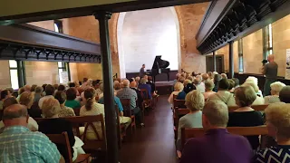 Ragtime pianist Ethan Uslan at the Lancaster (SC) Cultural Arts Center