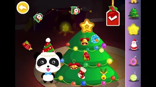 Baby Bus Christmas Gameplay | Gingerbread House | Decorate Tree | Deliver Gifts Santa | Kids App