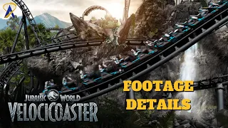 Jurassic World VelociCoaster Preview Footage Details at Universal Orlando