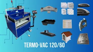 Vacuum Forming – Moldando PSAI 5mm – Termo-Vac 120/60
