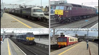 Mega Freight and Test Train Variety at Stafford 21st March 2024