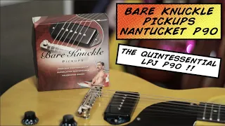 Bare Knuckle Pickups Nantucket P90 Demo (No Talk, All Tones)