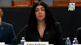 Columbia University student recounts antisemitism on campus before hearing in DC