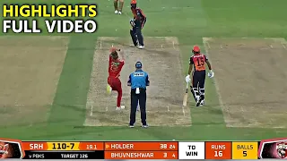 Sunrisers Hyderabad vs Punjab Kings Full Highlights IPL 2021 | SRH vs PBKS Full Highlights IPL 2021