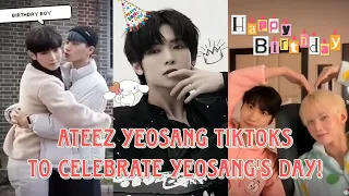 Ateez Yeosang Tiktoks to celebrate Yeosang's Day!