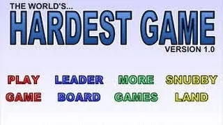 The worlds hardest game HACKED! 2013