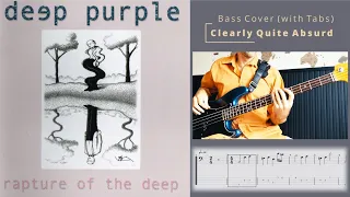 Deep Purple - Clearly Quite Absurd [Bass Cover] / with Bass Tabs