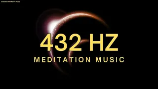 Deep Bass Meditation Music with 432 Hz Tuning, Relaxing Music for Stress Relief