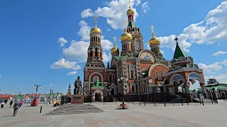 Зеленодольск - Йошкар Ола. Набережная Брюгге. 🏞️ Парк культуры 🌳