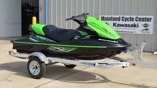 $9,699:  2014 Kawasaki STX15F 160 HP JetSki with Trition Aluminum Trailer