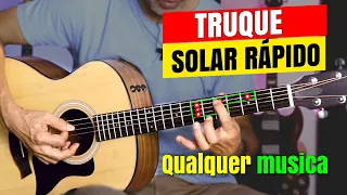 TRUQUE FÁCIL para SOLAR EM QUALQUER MÚSICA - 5 minutos e saia soloando - Prof. Sidimar Antunes🎸