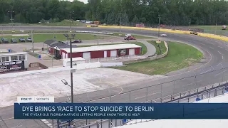 Dye brings 'Race to Stop Suicide' to Berlin
