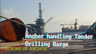 Anchor Handling Tender Drilling Barge