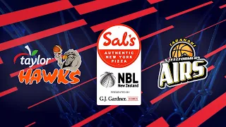 Hawke’s Bay Hawks v Taranaki Airs |  Full Basketball Game | @SalsNBL  2023