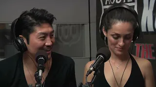 Brian Tee of Jurassic Park & Mirelly Taylor on LIVE with Aaron & Kelly