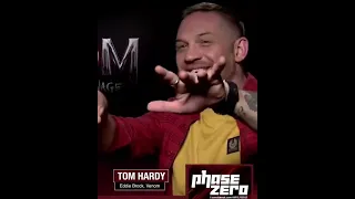 Том Харди в фильме "Веном против Человека-паука" (Tom Hardy on Venom Vs Spiderman Movie)