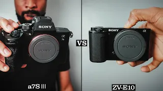 Sony A7Siii vs Sony ZV-E10 - Video Quality Comparison (Practical Test)