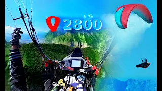 That's WHY We LOVE PARAGLIDING 😍 2800 at Chegem