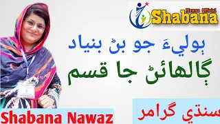 Sindhi Grammar/Parts Of Speech/Sindhi literature/Shabana Nawaz Official