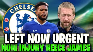 URGENT! ANNOUNCEMENT ABOUT REECE JAMES INJURY! CHELSEA NEWS TODAY! #chelsea